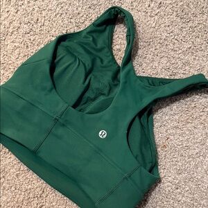 lululemon athletica Green Sports Bra